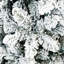 Arbre de Noël enneigé 3 pièces avec lumières à DEL 70/100/250 blanc chaud, décor intérieur des Fêtes, branches articulées, pièce pré-installée jaune sécuritaire, conseils
