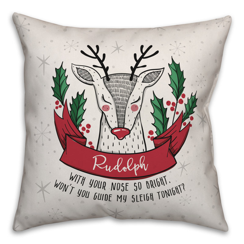 Reversible Throw Pillow
