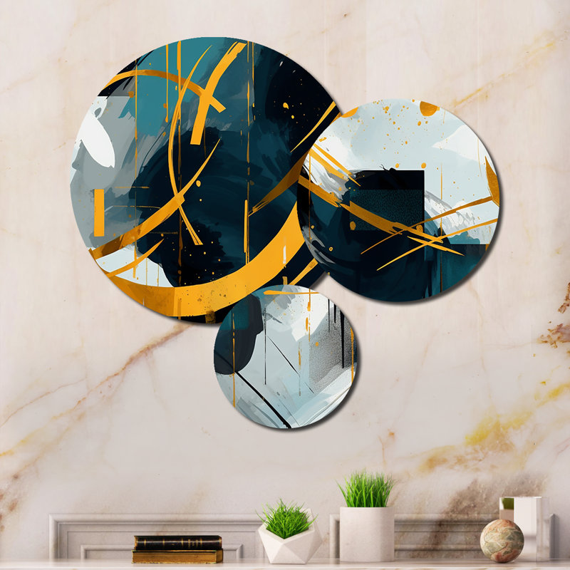 Ensemble de 3 décorations murales