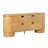 Aaric 70" Modern Large Curved Wood Sideboard TV Stand with Cabinet Storage-122929550