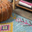 Tapis bleu clair / multicolore Bosswick-1269362320