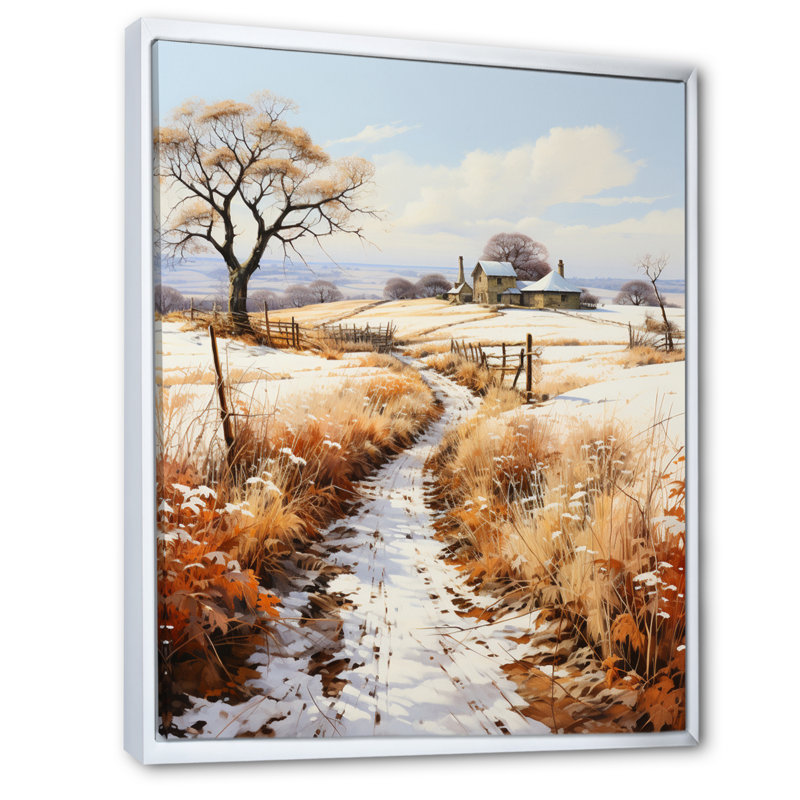 "Countryside The Homestead This I", reproduction d'art sur toile, Blanc, H 40 po x l 30 po x P 1,5 po