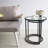 Baina 23.5" H Tempered Glass Top Nesting End Tables (Set of 2)-51277088