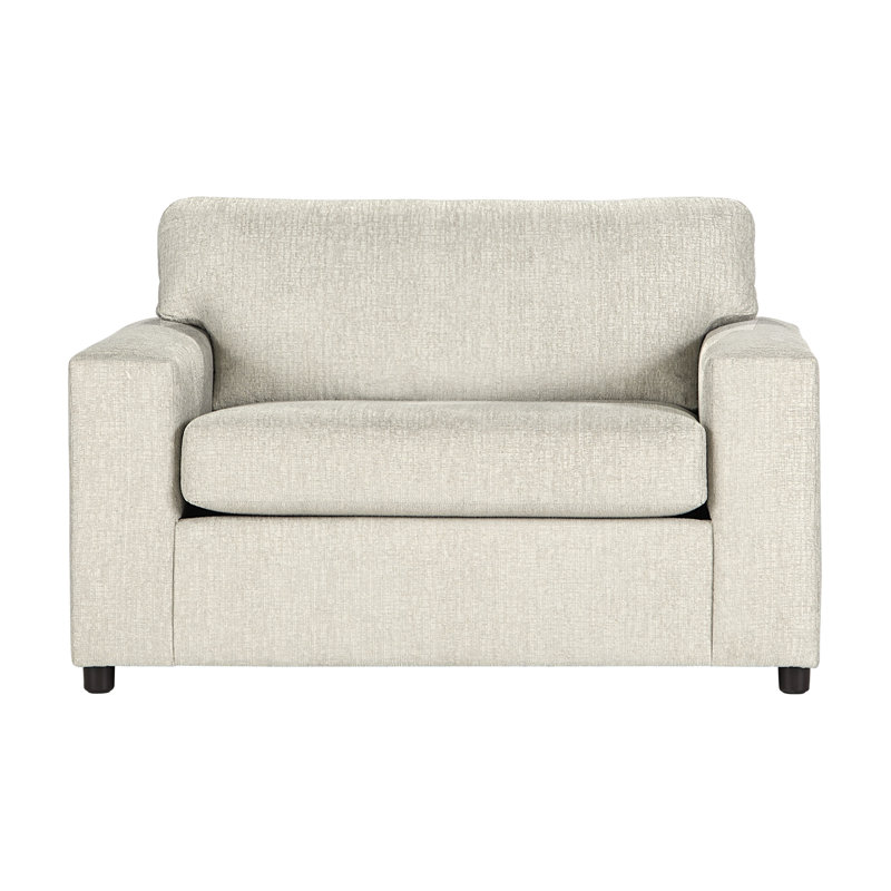 Fauteuil rembourré 51 po, Contour en mousseline