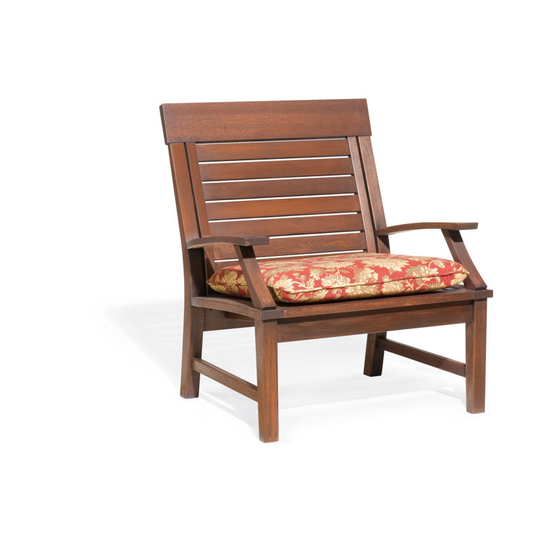 Sutton Outdoor Armchair, Brown Umber