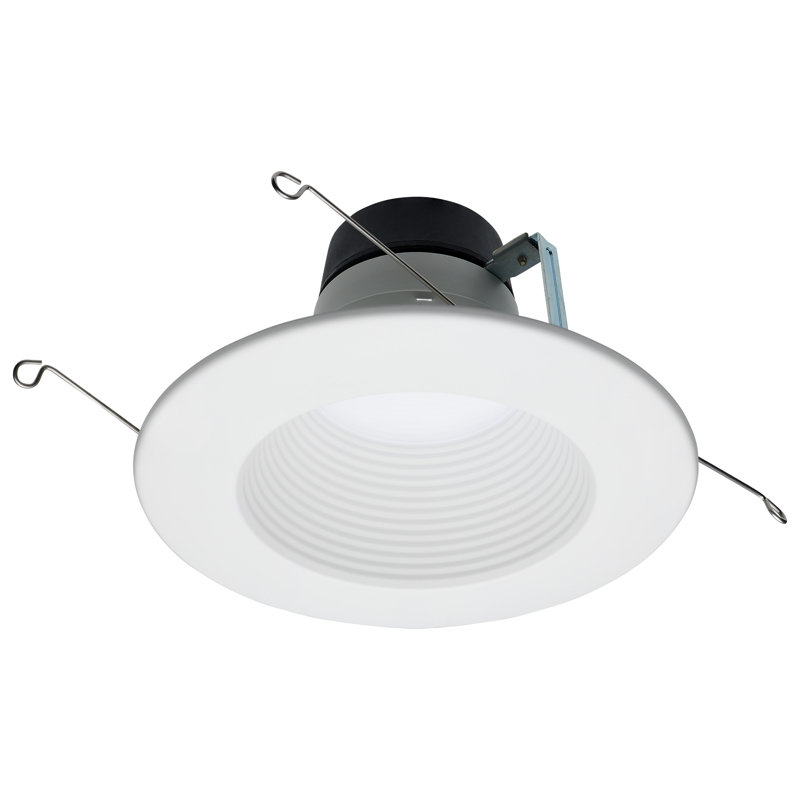 5" Round White Selectable CCT Dimmable LED Recessed Lighting Kit
