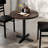 Round Solid Wood Commercial Tabletop with Bar Height X-Base-1650265665-1650265664-1650265669