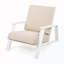 Chaise longue de patio avec coussin-583783906