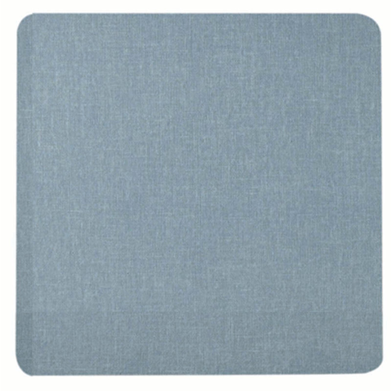 Panneau d'affichage sans cadre, Rayon, H 48 po x l 48 po, Mélange de gris