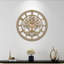 Horloge murale ronde en métal Tree Of Life