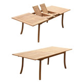 Abram Outdoor Teak Dining Table