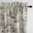 Elysees 100% Cotton Toile Room Darkening Rod Pocket Single Curtain Panel-60144353-60144355