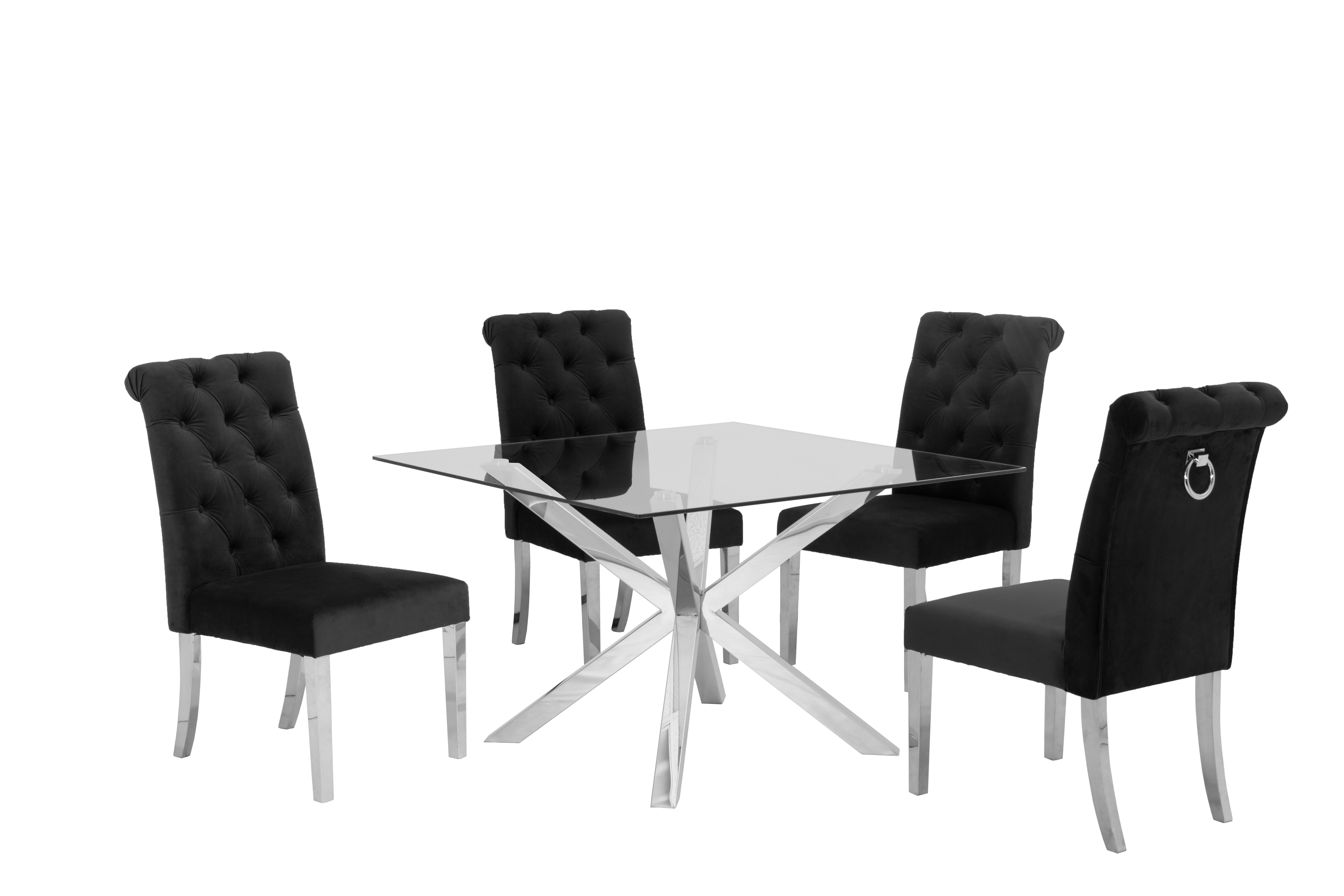 Orren Ellis Moncton 5 Piece Dining Set | Wayfair