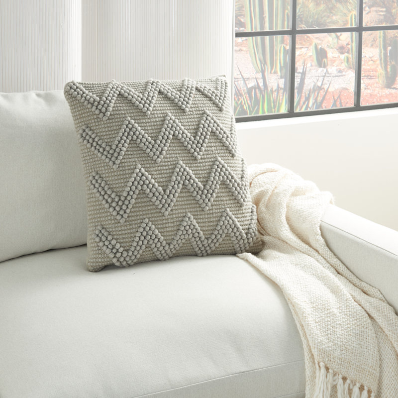 Pillow Cover & Insert, Light Gray, 20" x 20"