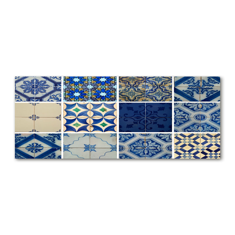 Portuguese Tiles - Wrapped Canvas Print