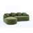 Chenille vert antique