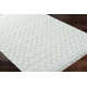 Lavande Geometric Wool Area Rug in Gray/Ivory