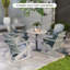 Chaise berçante Adirondack Outsunny