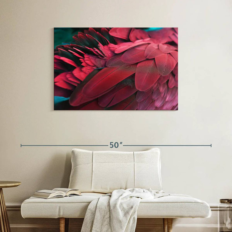 Brampt Feather, 26" H x 39" W