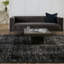 Tapis géométrique gris / noir-71603548