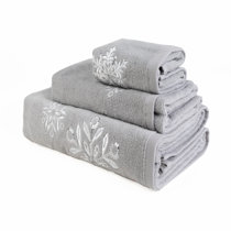 Safari Stripes Animal Print Bath Towel Set