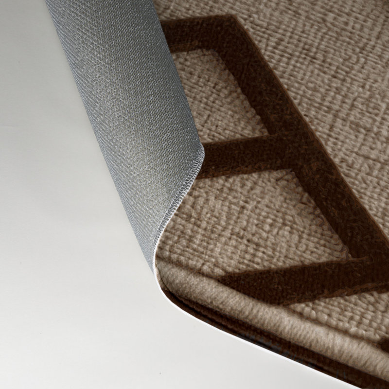 Tapis intérieur et extérieur beige Trellis, Rectangle 9 pi x 12 pi