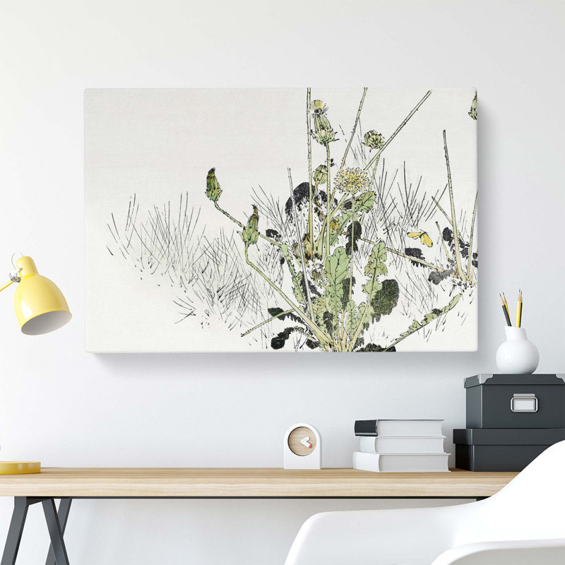 Wild Dandelions - Wrapped Canvas Painting, 40 cm H x 60 cm W