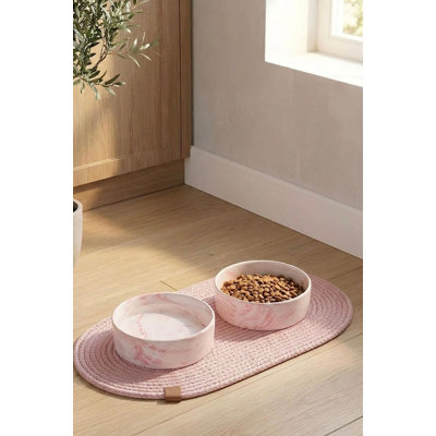 Pet Food Bowl Set (2 Pieces)