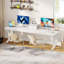 Kynara 78.74" W Rectangle Writing Desk-398328151