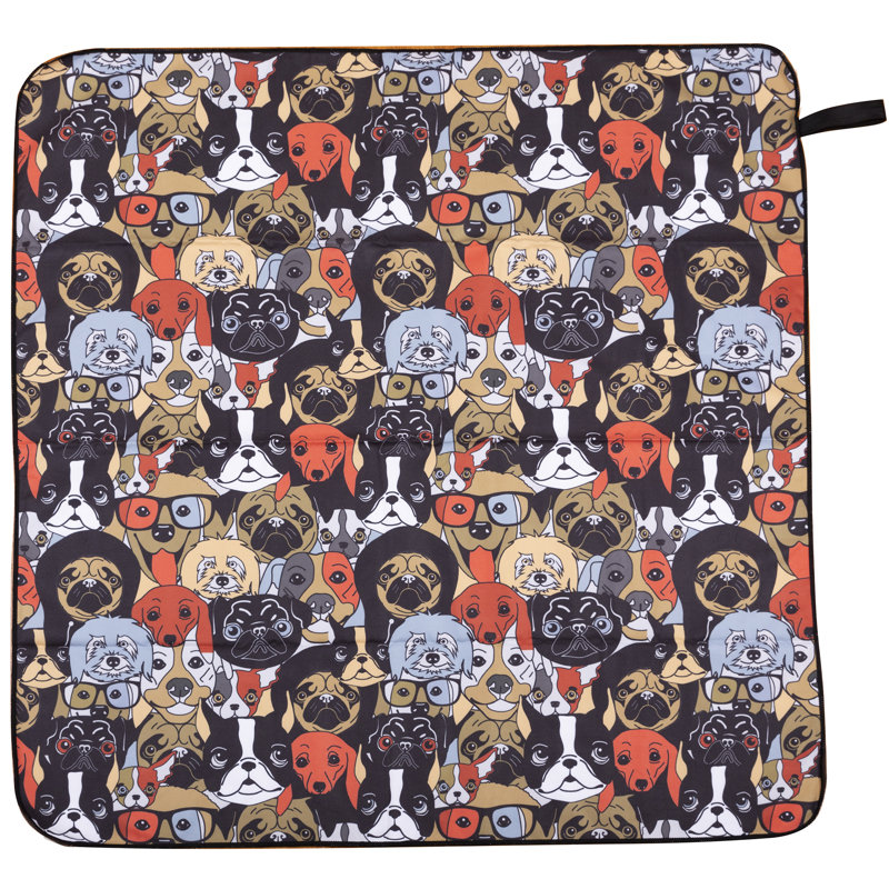 Outdoor Cotton Blend Pet Blanket, 30 x 29