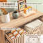 Commode 5 tiroirs 47,2 po, commode décorative Boho, commode pour la lessive, salon, vestibule
