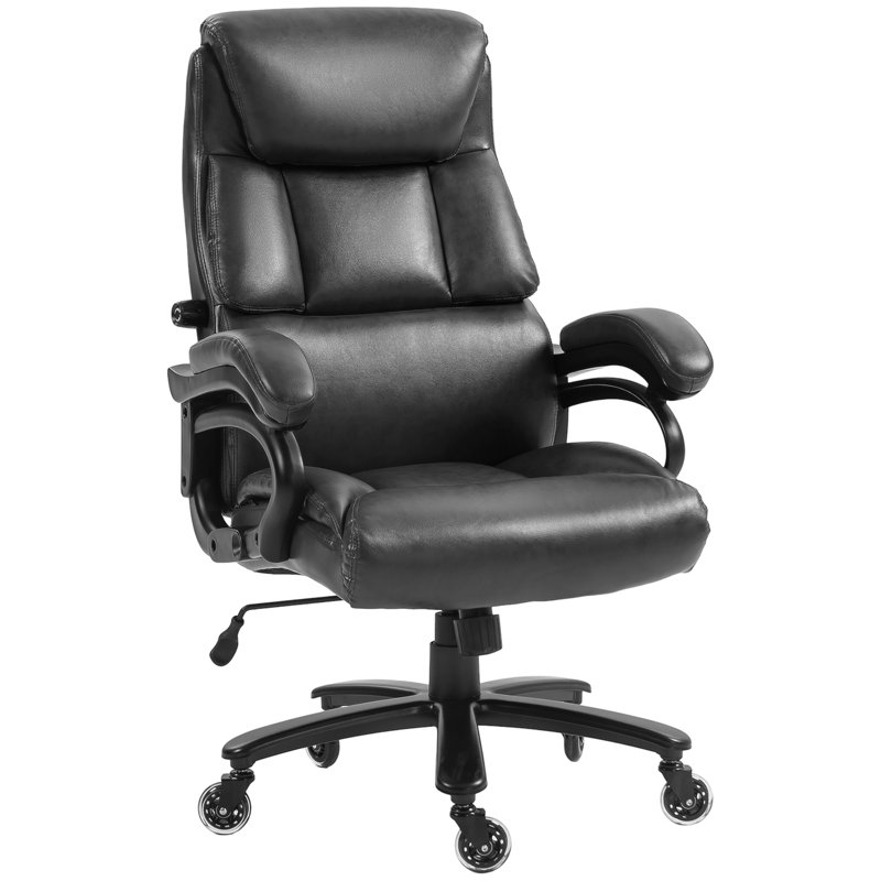 Chaise de bureau Marlynda, Noir