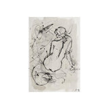 Contour Figure I Print by Altamura Stefano