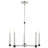 Orean 5 - Light Steel Dimmable Chandelier-1426609739