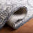 Bathilde Hand Tufted Wool/Cotton with Cotton Backing Metro Geometric Rug in Ivory/Gray-714933276
