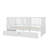 Twin Size Wooden Daybed With Fence-Style Guardrails For Safety And Two Built-In Storage Drawers-1765952082