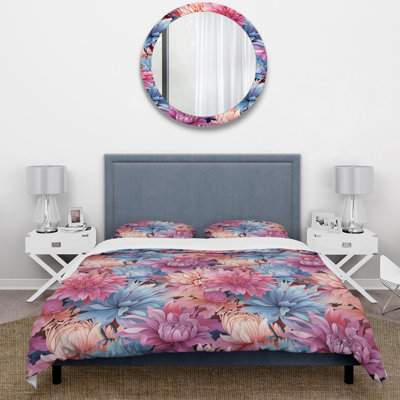 Ensemble de housse de couette Pink Petals