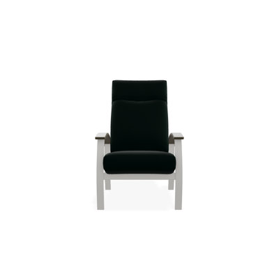 Chaise de patio inclinable avec coussins Askar