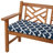 Shivers Outdoor 3'' Bench Seat Cushion-20703661-20703659