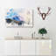 Sunlight over Canada Watercolour - Wrapped Canvas-56657362