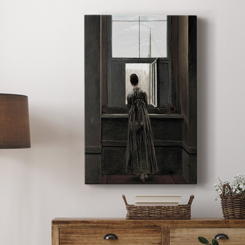 Paysage rétro CCXLII - galerie Cavas sur mesure, H 12 po x l 8 po