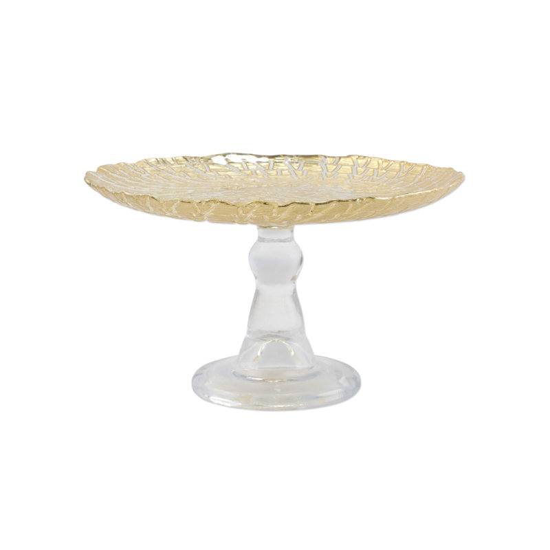 Rufolo Glass Cake Stand