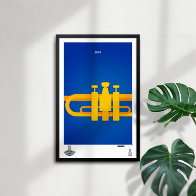 Minimaliste 2019 NHL Stanley Cup par S. Preston St. Louis Blues