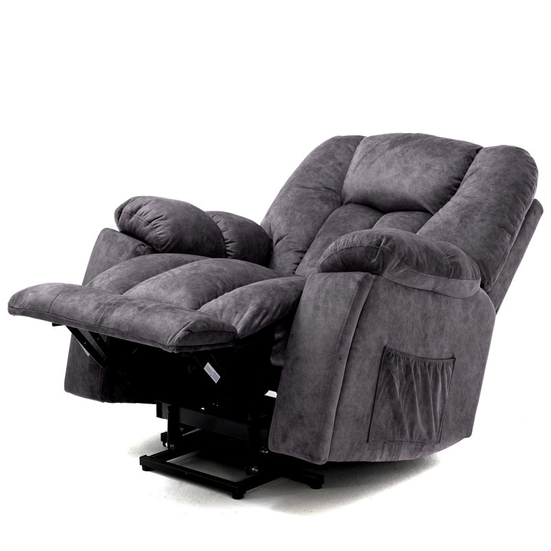95cm Wide Lift Assist Standard Recliner, Grey