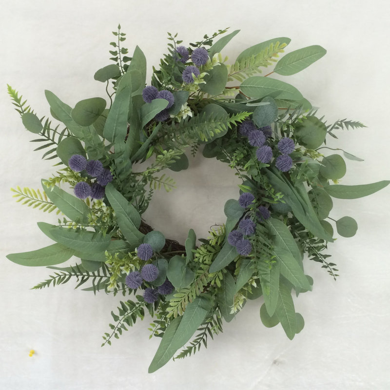 Faux Mixed Assortment 22'' Wreath