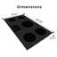 Plaque de cuisson à induction à 5 brûleurs 36 po Equator Power Boost Keep Warm 240V / 9600W