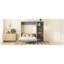 Murphy Bed Wall Bed With Shelves-1422894414
