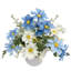 Arrangements floraux mixtes en pot