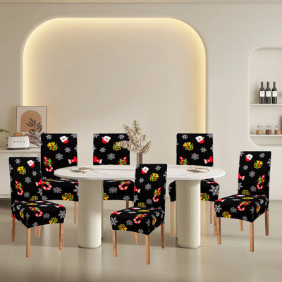 Housse pour chaise de salle à manger