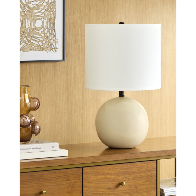Lampe de table Vogel, Crème